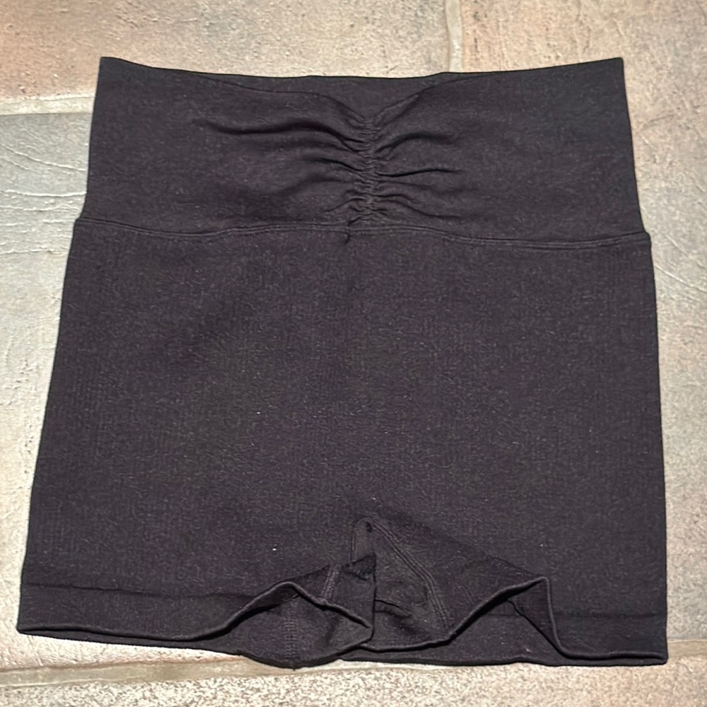 Fashion Nova Black High Waist Shorts biker shorts Nova Sport Sz small